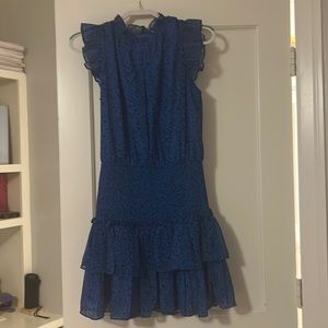 TCEC floral blue dress